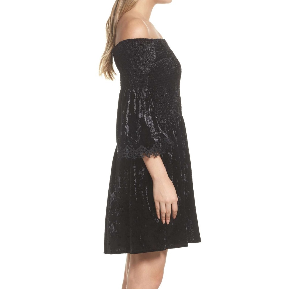 KOBI HALPERIN Donella Velvet Dress.